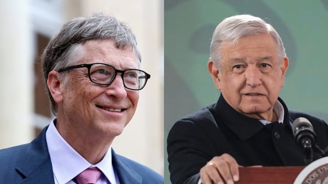 Bill Gates y AMLO