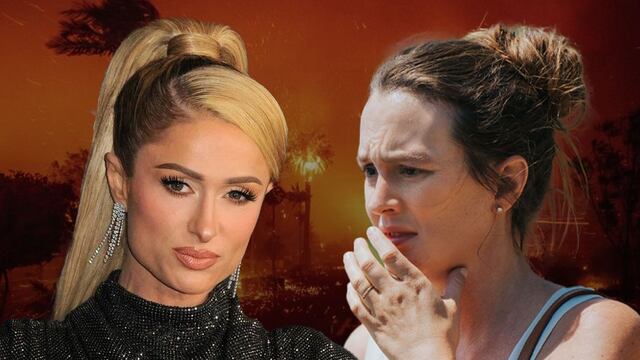 Paris Hilton y Leighton Meester, incendios de Los Ángeles