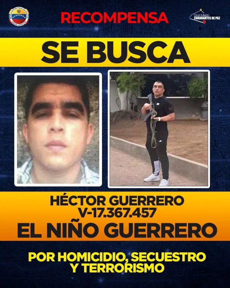 Donald Trump informa muerte de Niño Guerrero, líder del Tren de Aragua