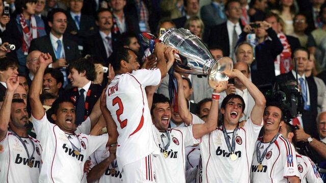 AC Milán es el segundo máximo ganador de la Champions League