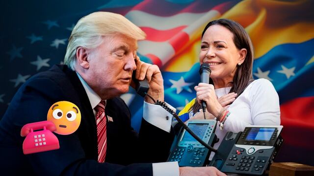 María Corina Machado habría recibido llamada de Donald Trump para felicitarla por el Premio Nobel de la Paz 2025
