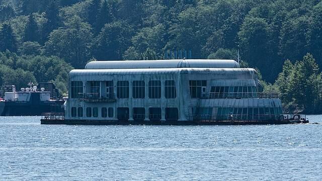 McDonald's flotante.