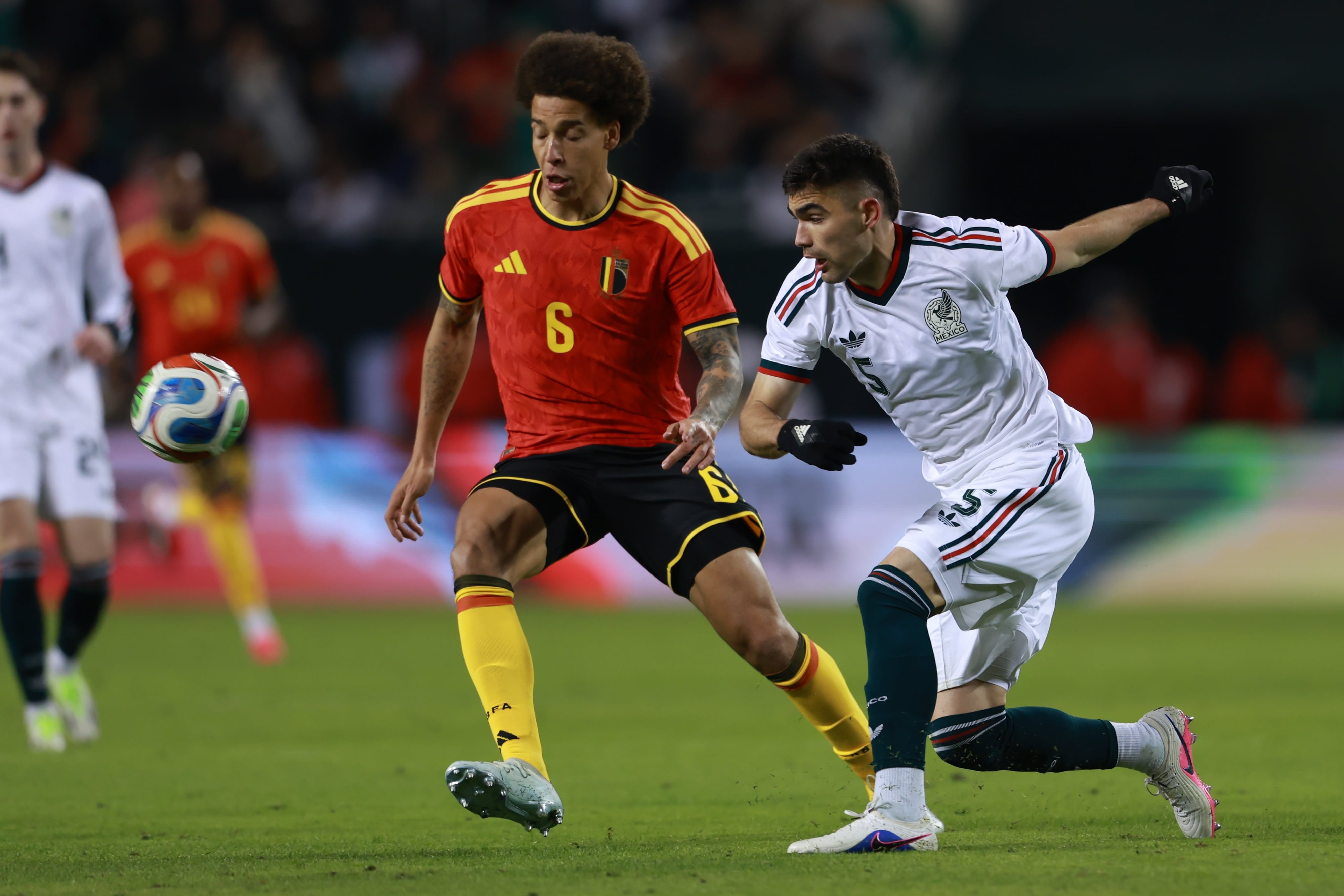 México enfrentó a Bélgica en Chicago.