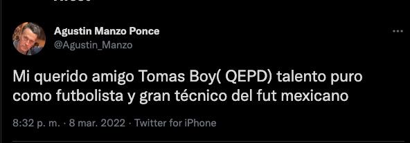 Tomás Boy murió a los 70 años