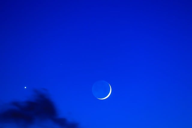 Conjunción de la Luna