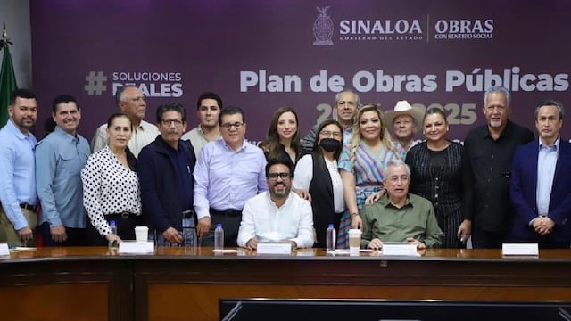 4 mil 780 mdp para obras de infraestructura para Sinaloa