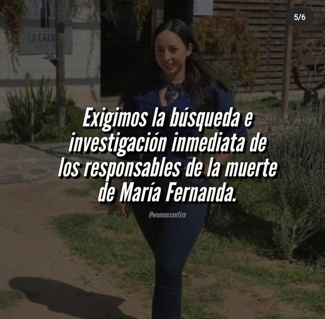 Exigen justicia para María Fernanda
