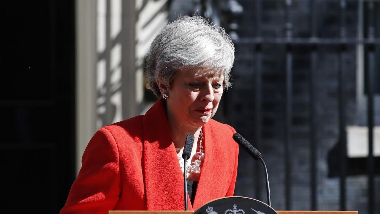 Theresa May dejará su cargo el 7 de junio