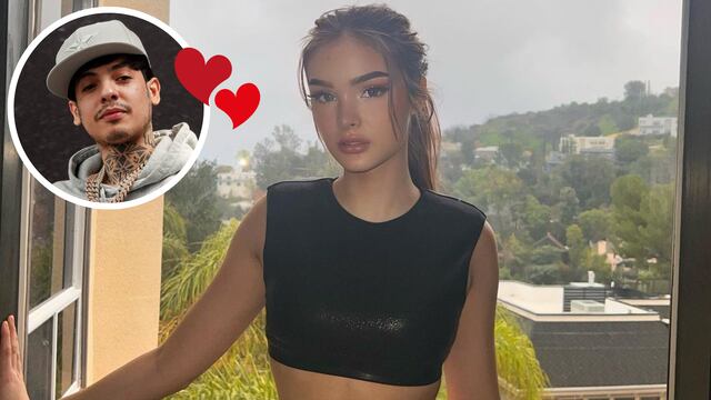 Ella es Brighton Sharbino , la actriz que fue captada besándose con Natanael Cano.