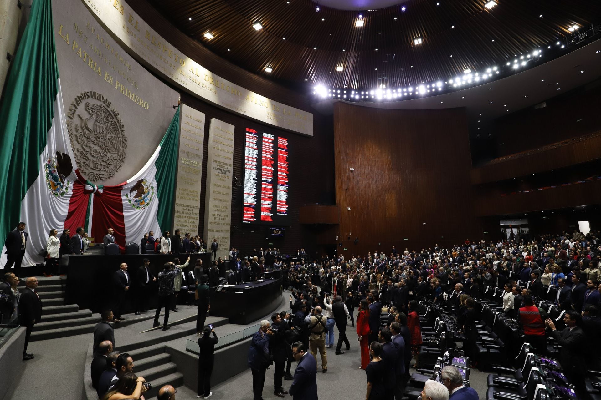 Congreso General para el inicio del periodo extraordinario en la Cámara de Diputados