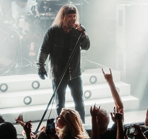 Vince Neil de Mötley Crüe
