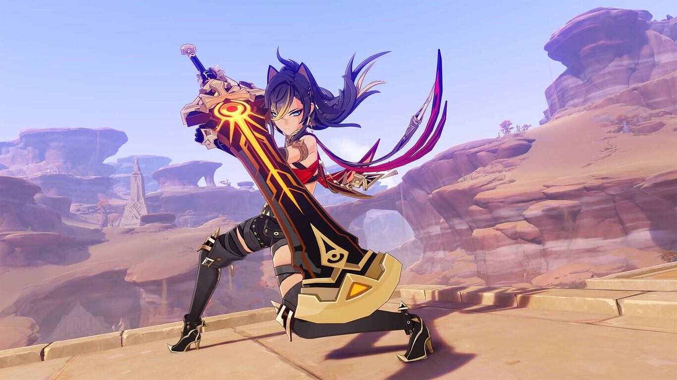 Dehya en Genshin Impact