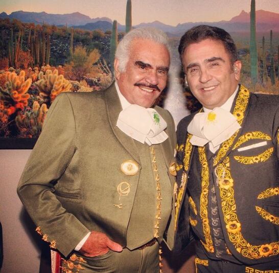 Vicente Fernández y Vicente Fernández Junior
