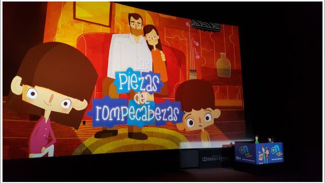 Las piezas del rompecabezas en pantalla grande