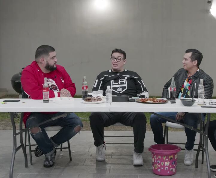 Carne asada con Edwin Luna’, Franco Escamilla