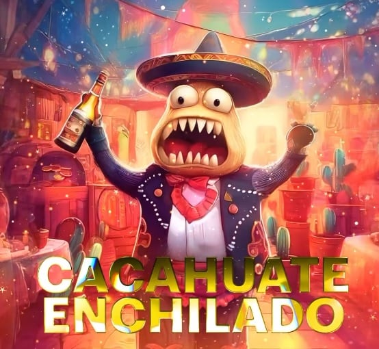 Cacahuate Enchilado, botarga de Quién es la Máscara 2024.