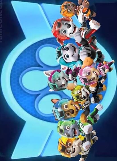 Fondo de los nuevos cachorros de Paw Patrol