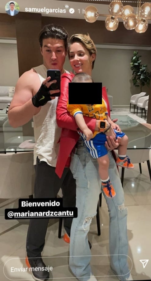 Mariana Rodríguez y Samuel García