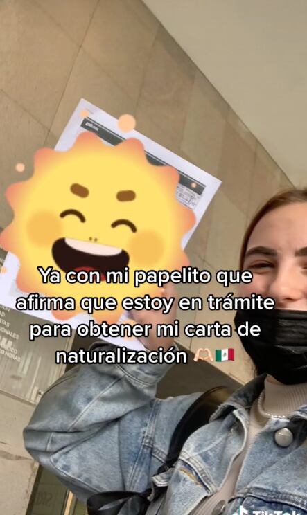 ucraniana pagó 8 mil pesos para naturalizarse mexicana y tuvo el mejor día de su vida