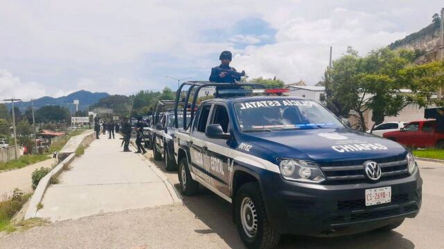 Patrulla en Pantelhó