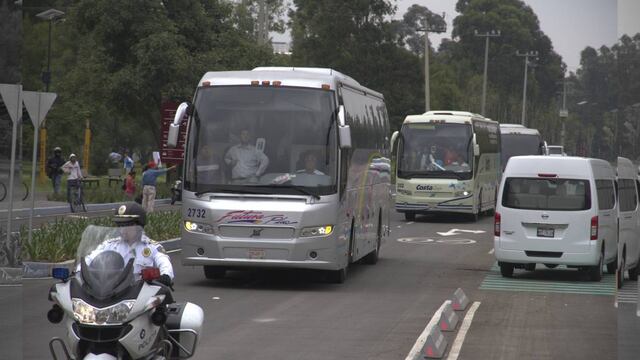Las líneas son: Estrella Blanca, Costa Line, Futura y Estrella de Oro con las cuales podrán usar para movilizarse en las caravanas informativas a otras ciudades.
