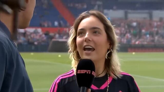 Fernanda Serrano, novia de Santiago Giménez.