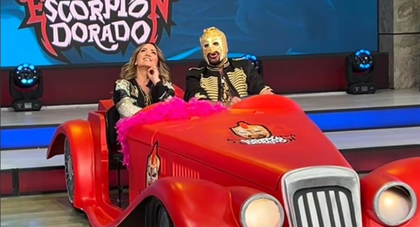 Andrea Legarreta y el Escorpión Dorado