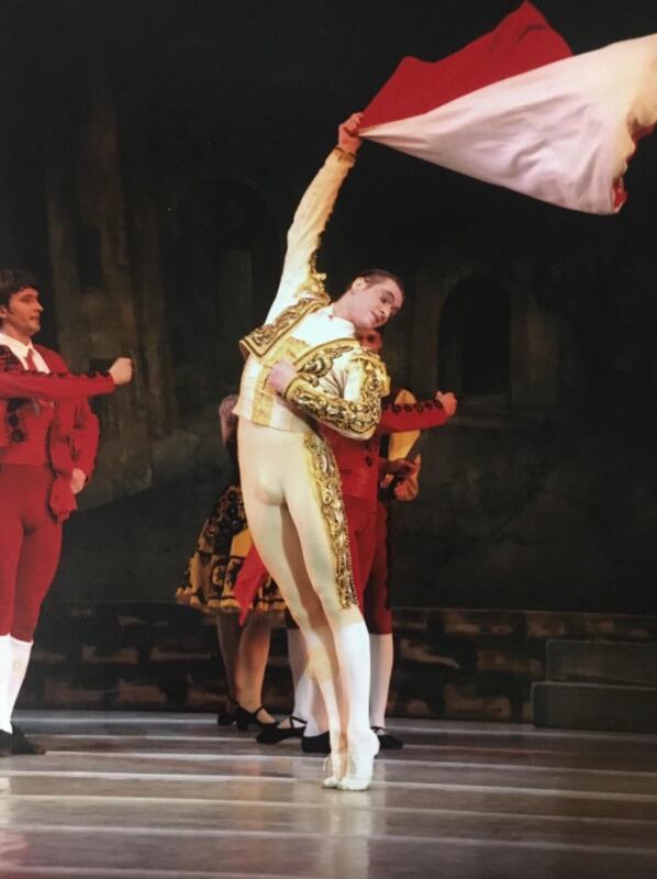 Artem Datsyshyn, bailarín ucraniano