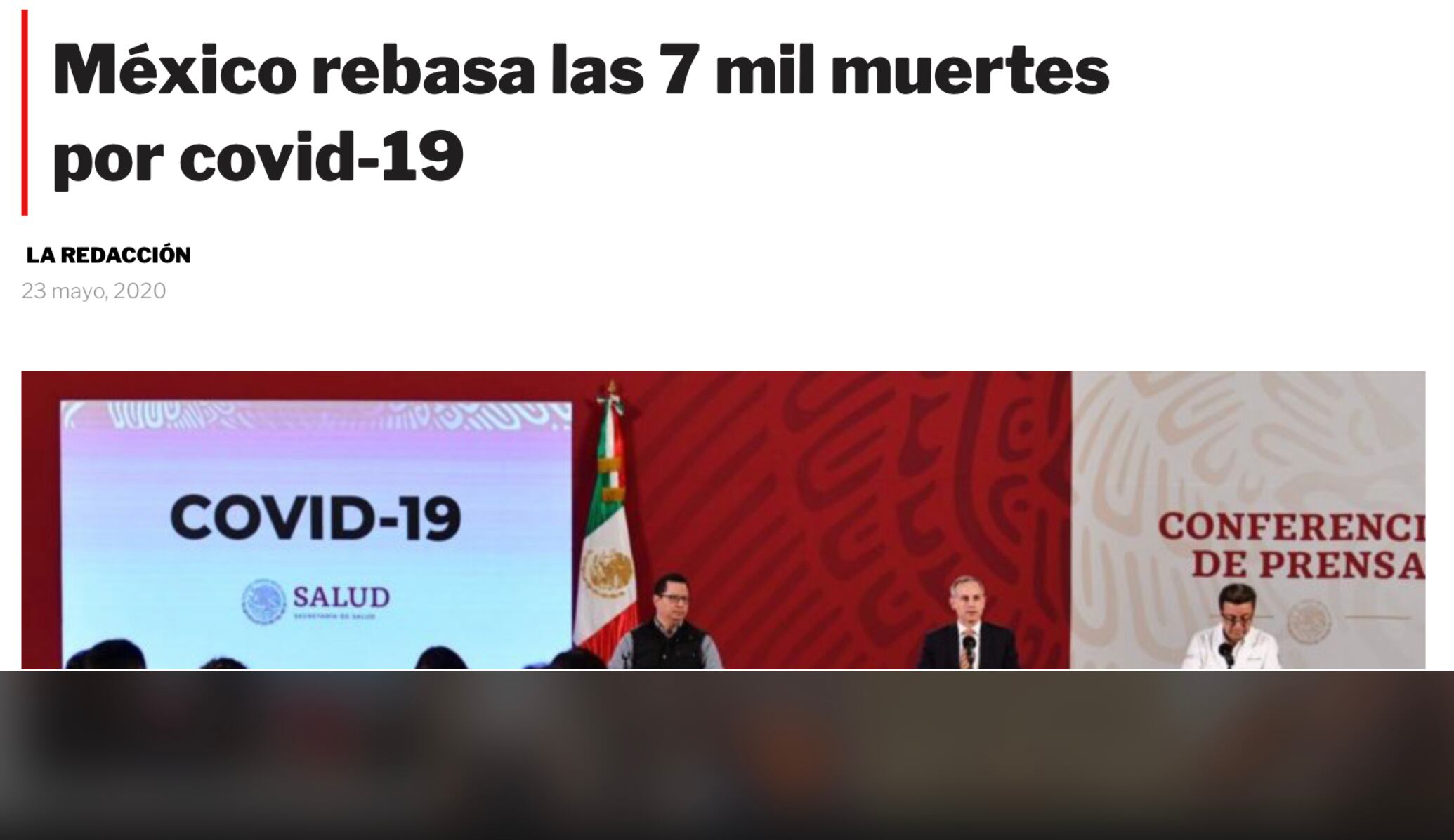 Proceso destaca lo malo