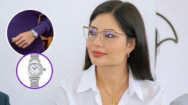 Geraldine Ponce recibe críticas por usar un reloj Cartier que vale más de 130 mil pesos
