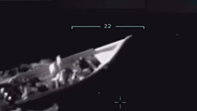 Trump difunde video inédito de ataque de Estados Unidos a barco del Tren de Aragua