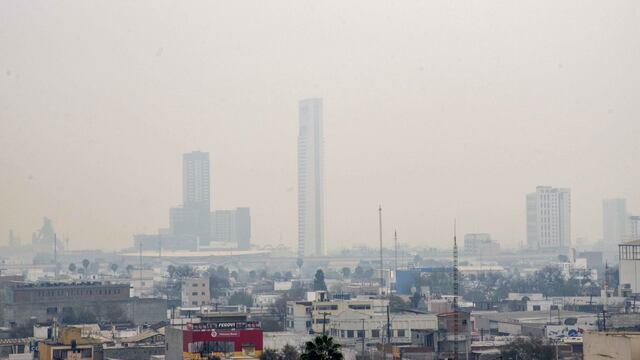 La mala calidad en el aire que prevalece en la ciudad de Monterrey y su área metropolitana