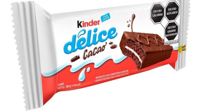 Pastelito Kinder Delice/internet