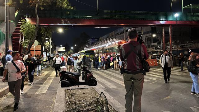 Bloqueo en Insurgentes Norte