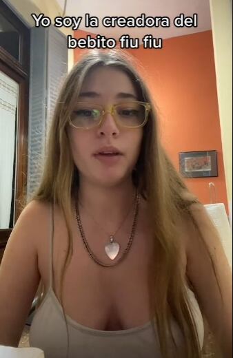 Tiktoker asegura ser la autora de la canción ‘Mi Bebito Fiu Fiu’