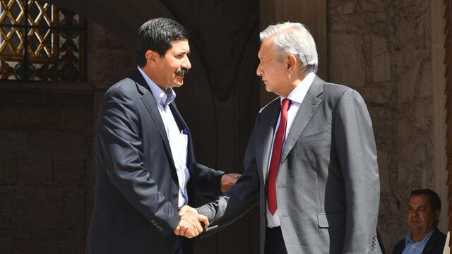 Javier Corral y Andrés Manuel López Obrador