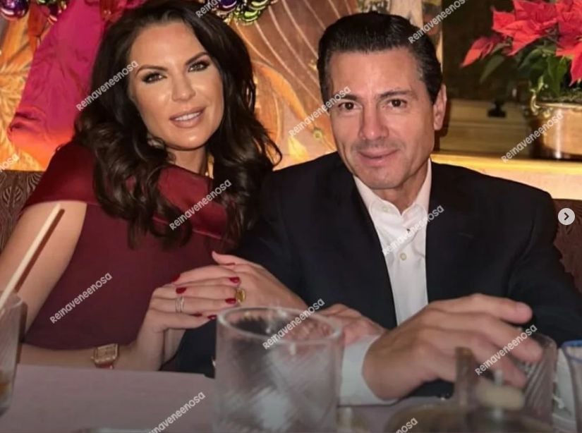 Enrique Peña Nieto y su novia Simona
