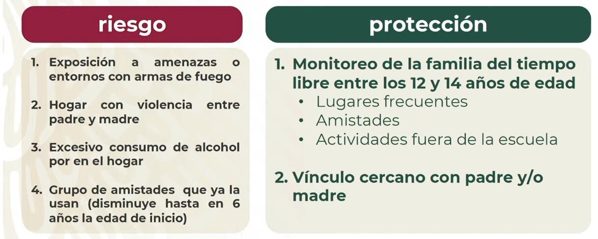 Factores de riesgo y protección de la cocaína
