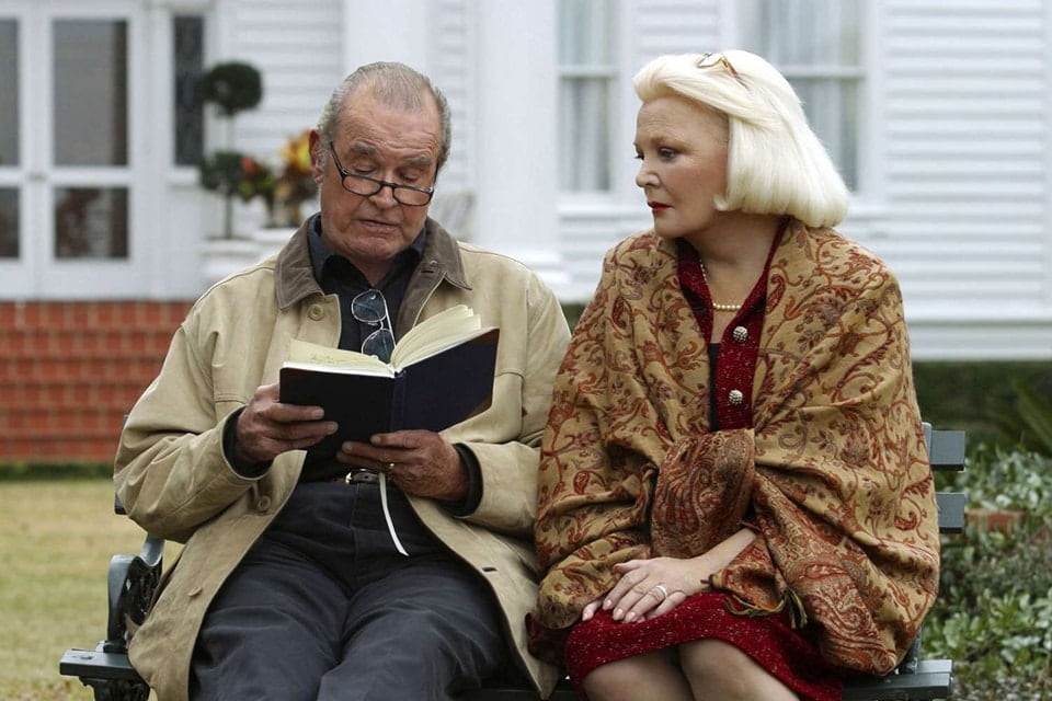 Noah y Allie en The Notebook.