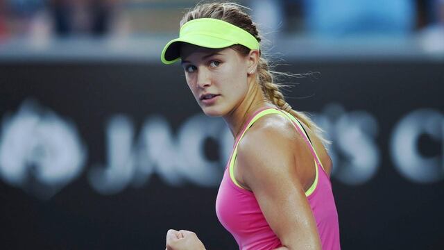 Bouchard ya salió con un fan luego del SB LI.