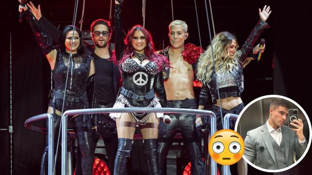 RBD posa con fan y la sonrisa enorme de Christian Chávez delata de quién se trata.