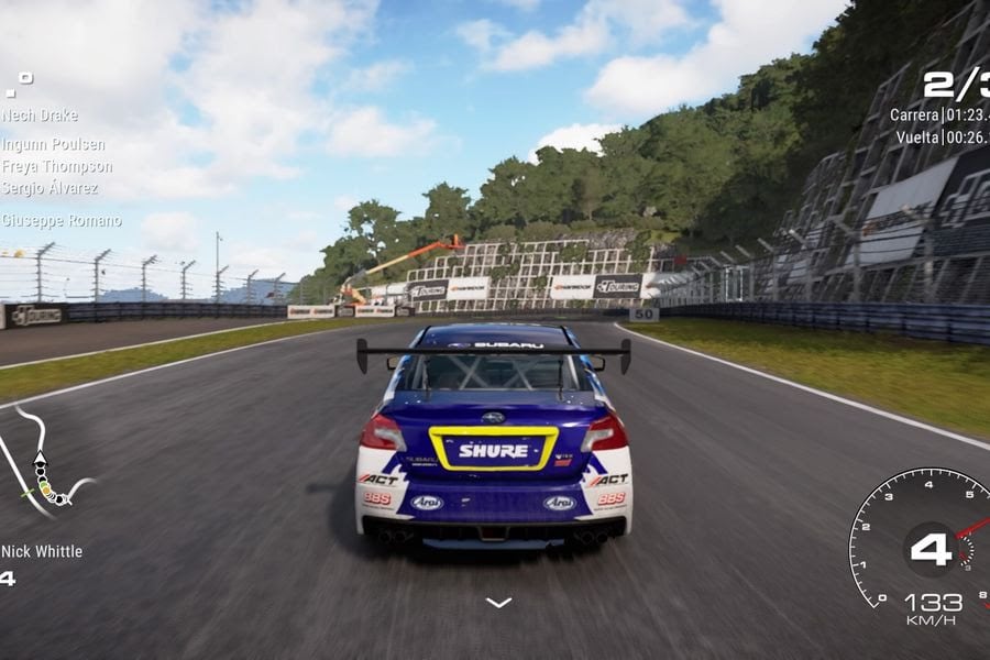 Gameplay de GRID
