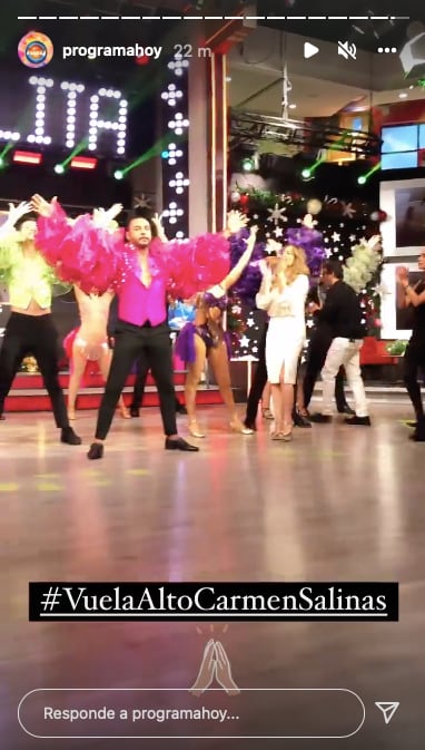 ‘Las Estrellas bailan en Hoy’. Participantes rinden homenaje a Carmen Salinas