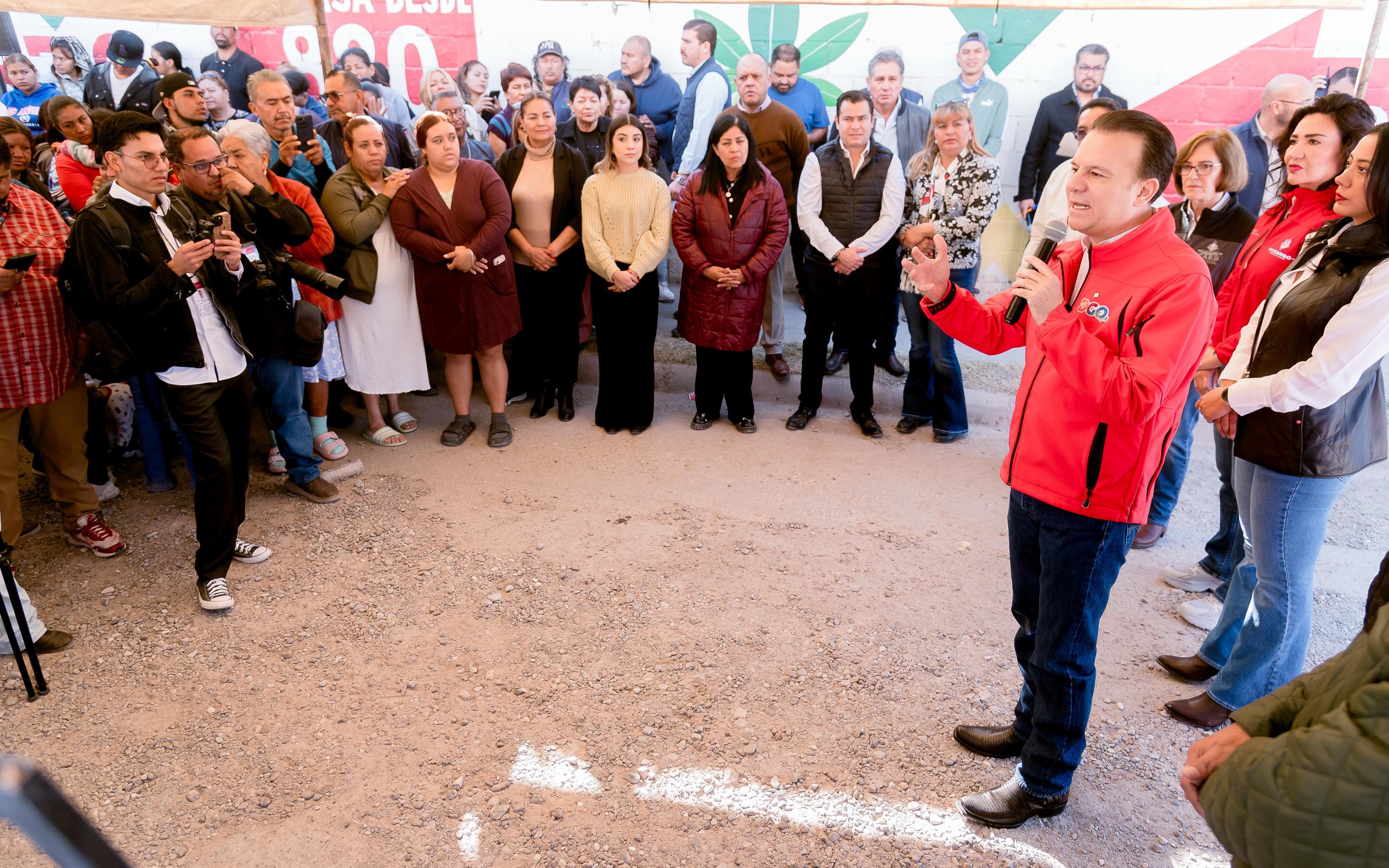 Durango impulsa modernización urbana con nueva pavimentación en Gómez Palacio