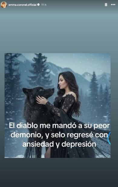 Emma Coronel se pronuncia tras desmantelamiento de narcolaboratorio