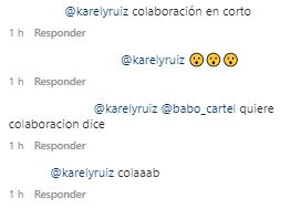 Piden colaboración entre Karely Ruiz y Cartel de Santa.