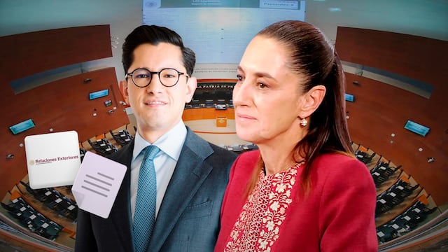 Senado recibe nombramiento de Sheinbaum a Velasco para la SRE