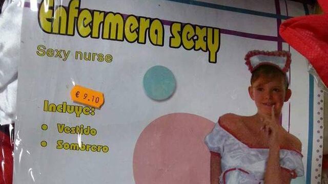 Traje de enfermera sexy.