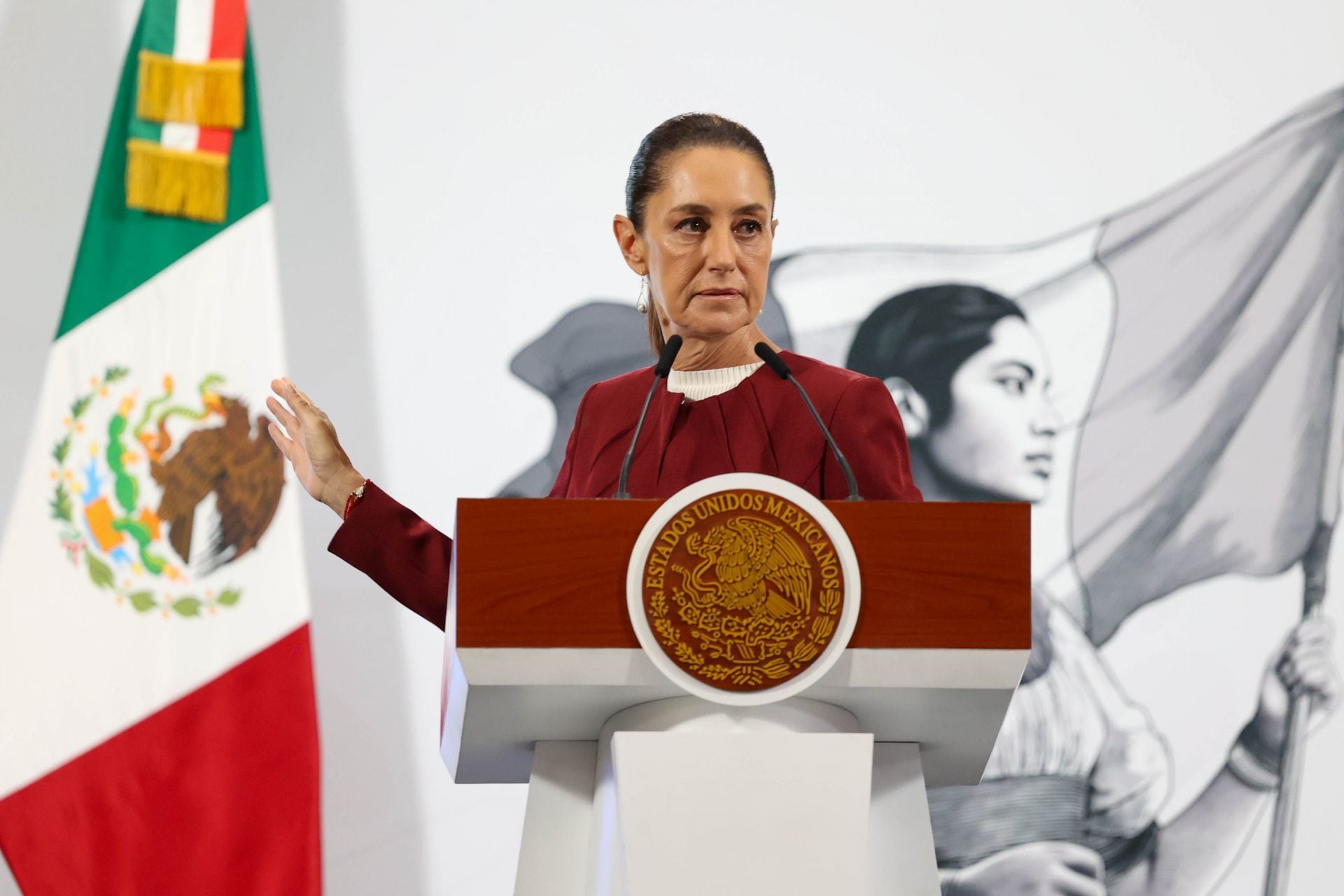 Claudia Sheinbaum respalda a Marina del Pilar Ávila