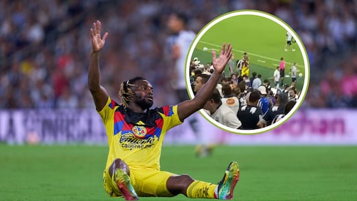 ¿Ya rompió el vestidor? Captan mala actitud de Allan Saint-Maximin con sus compañeros en pleno partido del América
